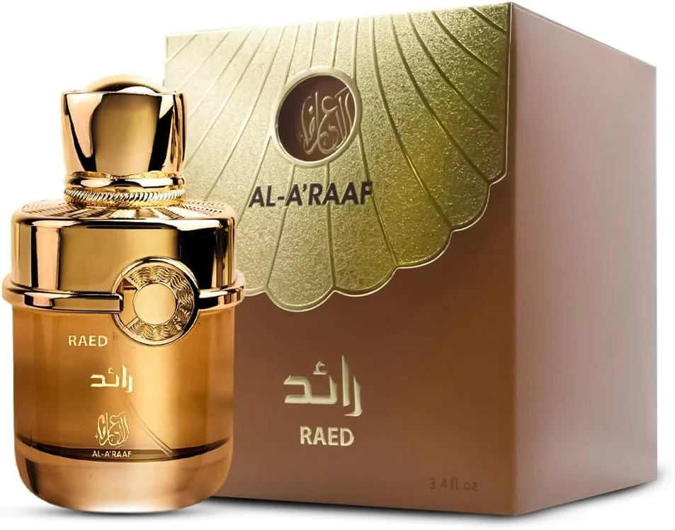 عطر زنانه رائد از برند الاعراف 100 میل - رایحه میوه ای و گورمند با توت سیاه، نارگیل و وانیل - عطری شیرین و مدرن