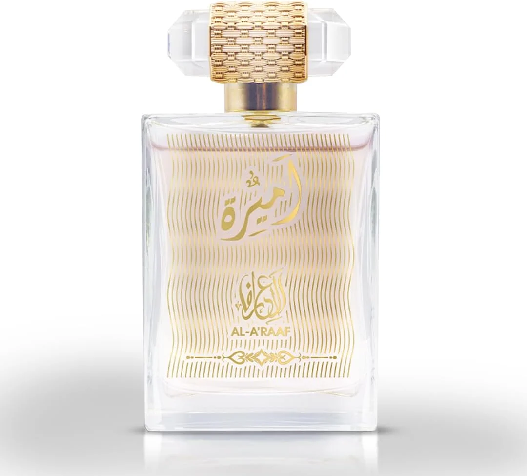 عطر زنانه AL A'RAAF AMIRA حجم 100 میلی لیتر - ادو پرفیوم با رایحه ماندگار گلی و میوه ای