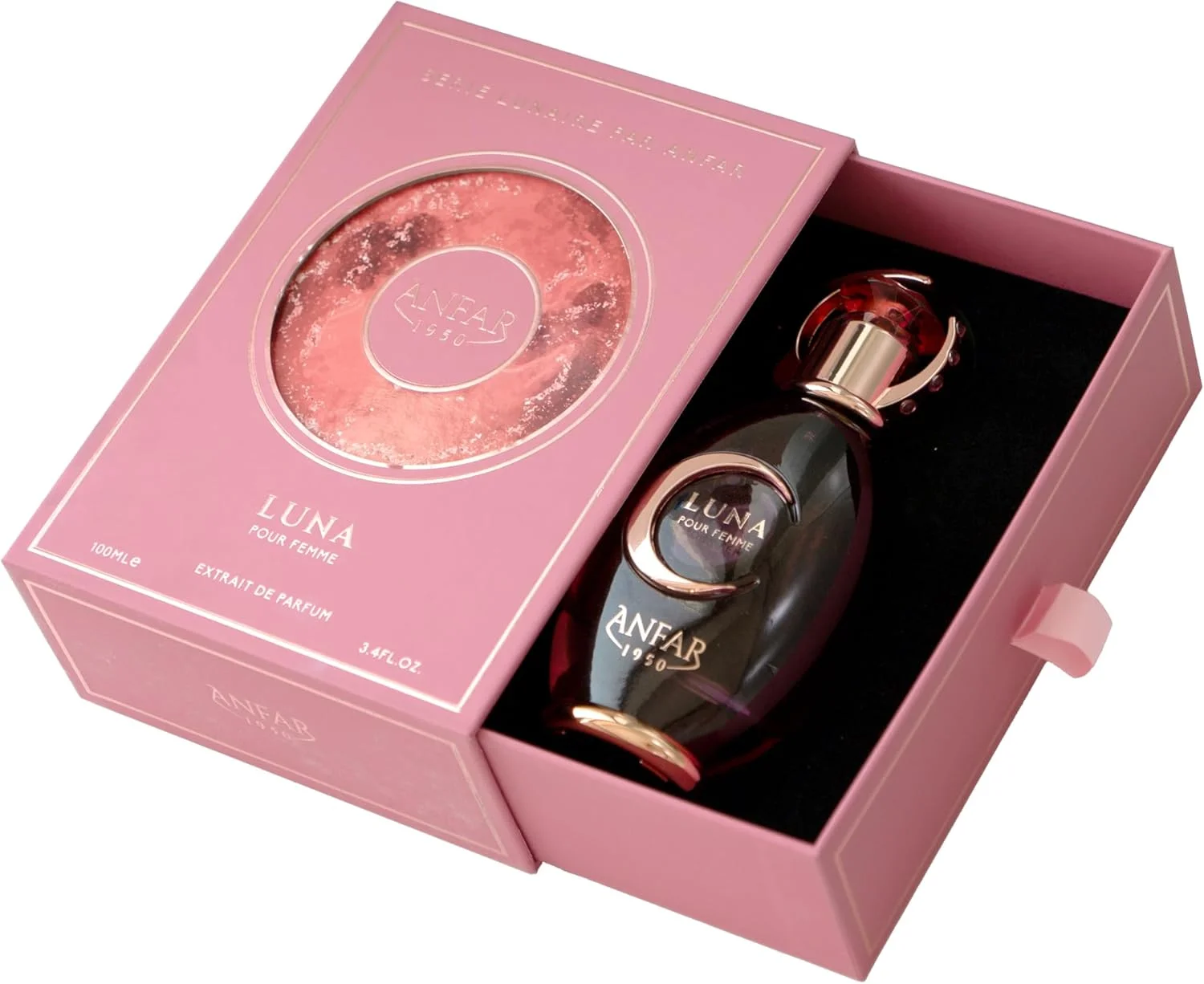عطر زنانه آنفار 1950 لونا پور فم اکستریت د پرفیوم، 100 میلی لیتر، رایحه گلی میوه ای، مخصوص بانوان