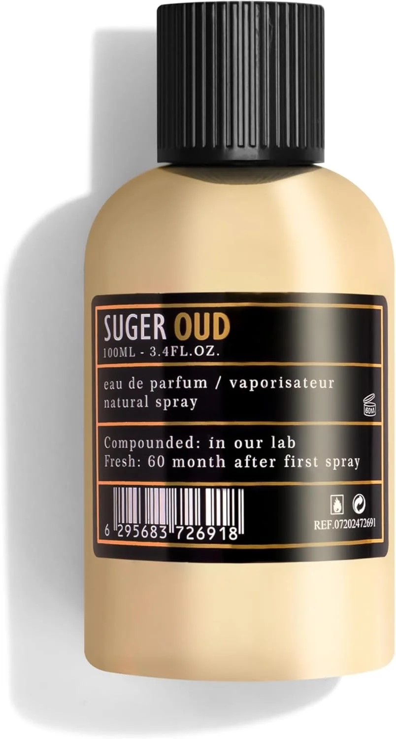 عطر унисекс ARO FAC By AMD Perfumes Suger Oud - عطر کلاسیک مردانه و زنانه - رایحه های ماندگار مردانه و زنانه با ترکیبی از بلوبری و بادیان ختایی ادو پرفیوم EDP 100ml