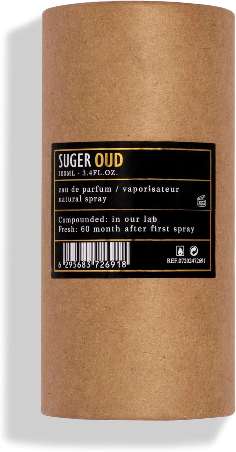 عطر унисекс ARO FAC By AMD Perfumes Suger Oud - عطر کلاسیک مردانه و زنانه - رایحه های ماندگار مردانه و زنانه با ترکیبی از بلوبری و بادیان ختایی ادو پرفیوم EDP 100ml