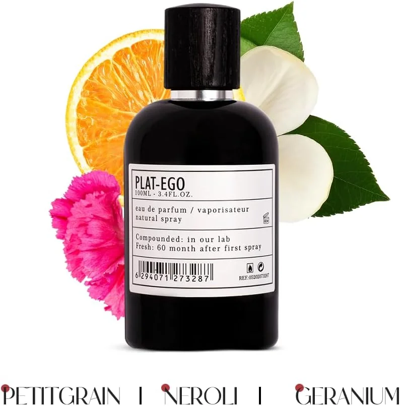 عطر زنانه آرو فک بای ای ام دی پرفیومز پلات ایگو - بهترین هدیه برای زنان - عطرهای زنانه منحصر به فرد با ترکیبی از اسطوخودوس و رزماری ادو پرفیوم EDP 100ml