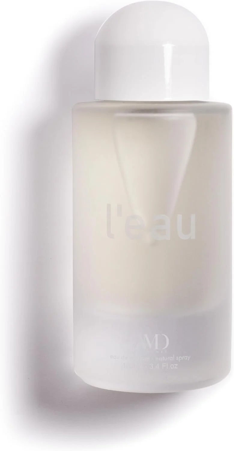 عطر унисекс Leau از AMD Perfumes - عطر کلاسیک برای مردان و زنان - رایحه های ماندگار مردانه و زنانه با ترکیبی از گریپ فروت و جوز هندی ادو پرفیوم EDP 100 میلی لیتر
