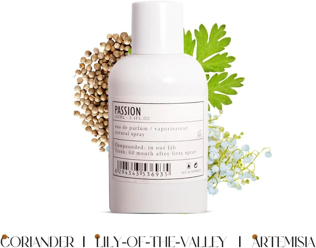 عطر زنانه اِی آر اُ اِف اِی سی پَشن بای ای اِم دی پرفیومز - بهترین هدیه برای زنان - عطرهای زنانه منحصر به فرد با ترکیبی از عسل و گل رز ادو پرفیوم EDP 100 میلی لیتر