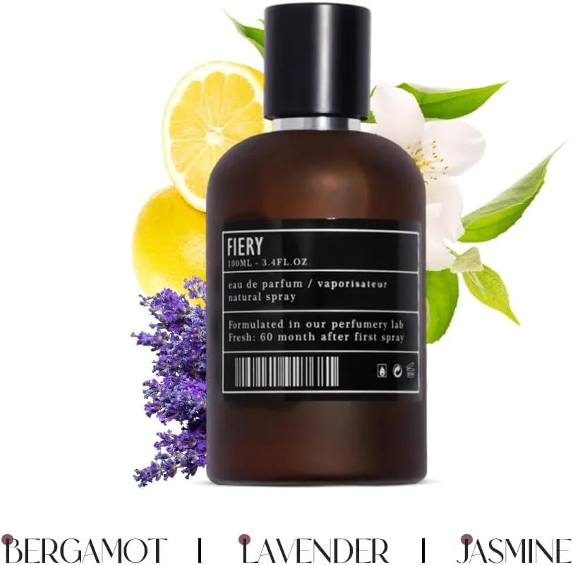 عطر آتشین унисекс ARO FAC از AMD Perfumes - عطر کلاسیک مردانه و زنانه - رایحه های ماندگار مردانه و زنانه با ترکیبی از عسل و یاسمن ادو پرفیوم EDP 100ml