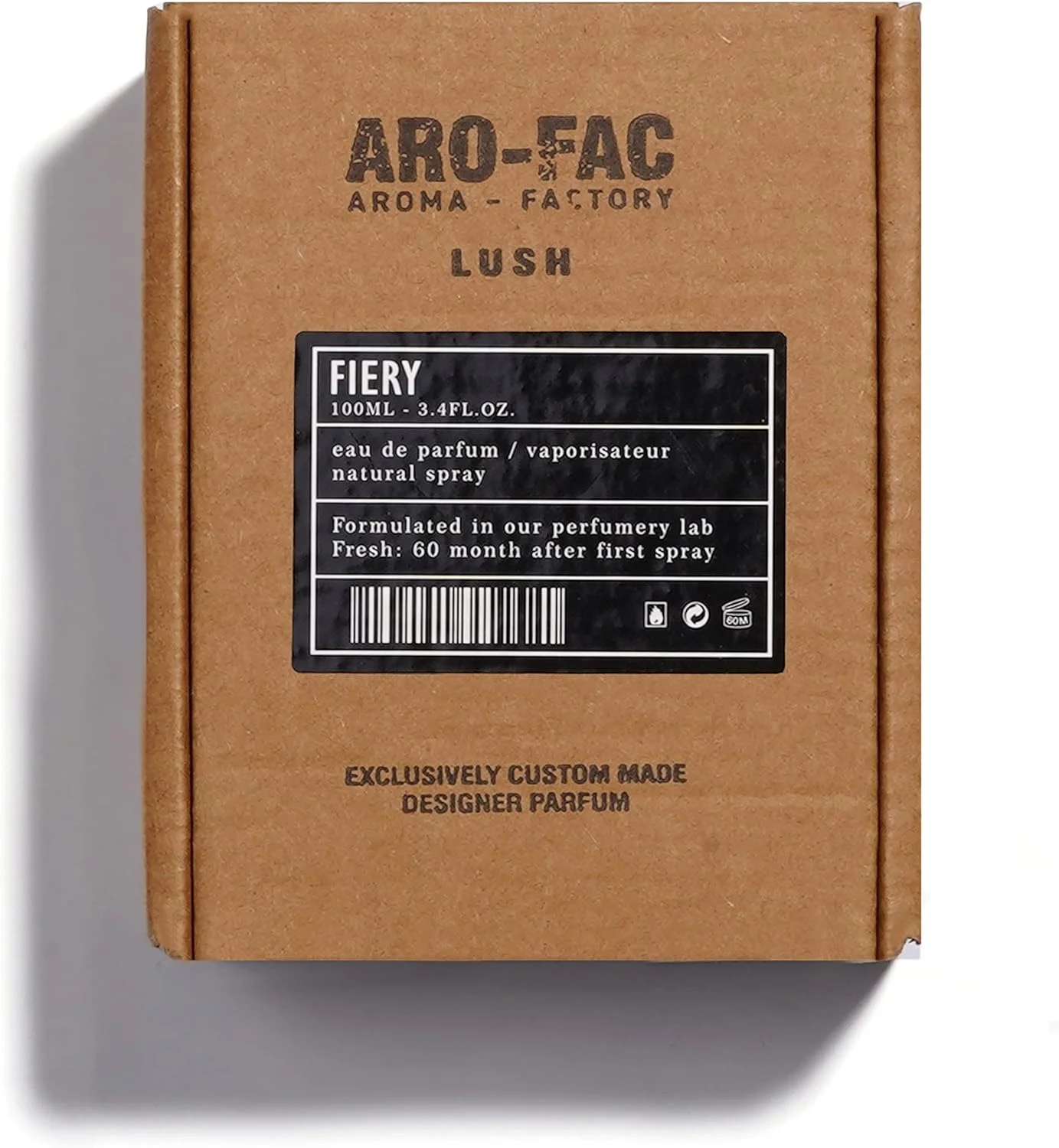 عطر آتشین унисекс ARO FAC از AMD Perfumes - عطر کلاسیک مردانه و زنانه - رایحه های ماندگار مردانه و زنانه با ترکیبی از عسل و یاسمن ادو پرفیوم EDP 100ml