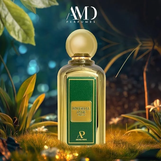 عطر زنانه آروما پرایو بای ای ام دی پرفیومز 𝙄𝙢𝙥𝙚𝙧𝙞𝙖𝙡 𝙅𝙖𝙙𝙚 - بهترین هدیه برای زنان - عطرهای زنانه منحصر به فرد با ترکیبی از رزماری و نت های دریایی ادو پرفیوم EDP 100ml