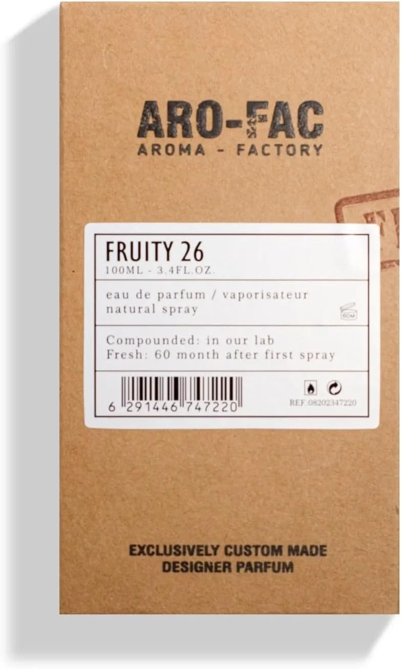 عطر زنانه ای آر او اف ای سی بای ای ام دی پرفیومز مدل Fruity 26 - هدیه ای عالی برای زنان - عطر کلاسیک زنانه ادو پرفیوم EDP 100ml