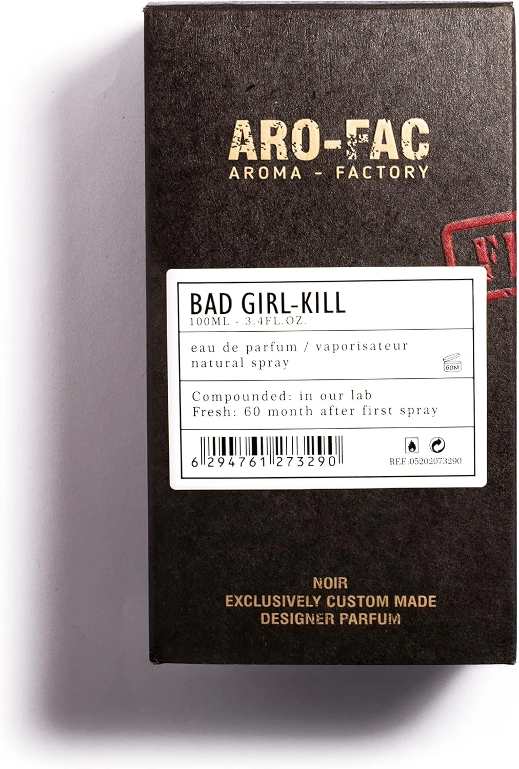 عطر زنانه ARO FAC By AMD Perfumes Bad Girl Kill - بهترین هدیه برای زنان - عطرهای منحصر به فرد زنانه با ترکیبی از یاس و رز ادو پرفیوم EDP 100ml