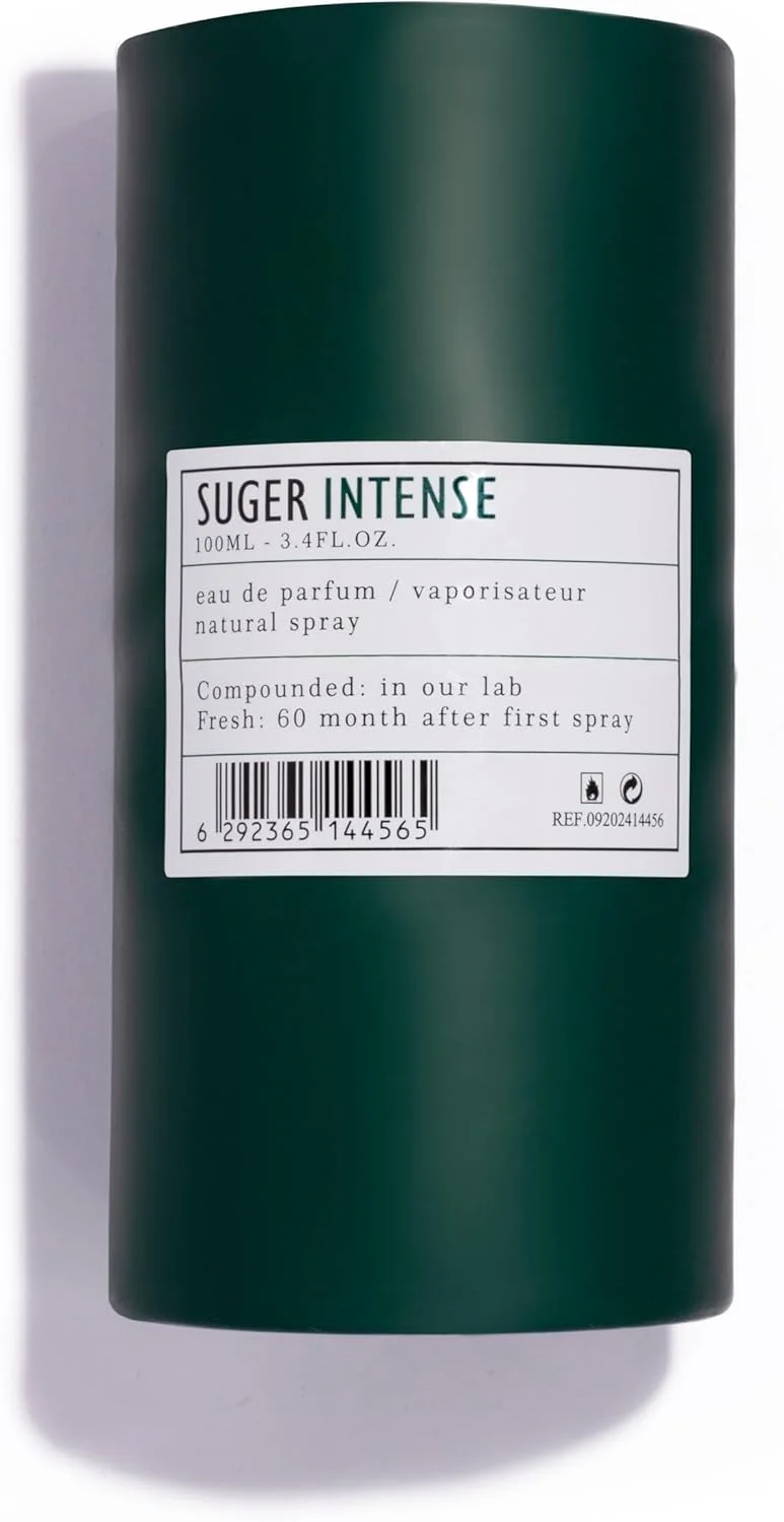عطر унисекс ARO FAC By AMD Perfumes Suger Intense - عطر کلاسیک برای مردان و زنان - رایحه های ماندگار مردانه و زنانه با ترکیبی از نارگیل و جوز هندی ادو پرفیوم EDP 100 میلی لیتر