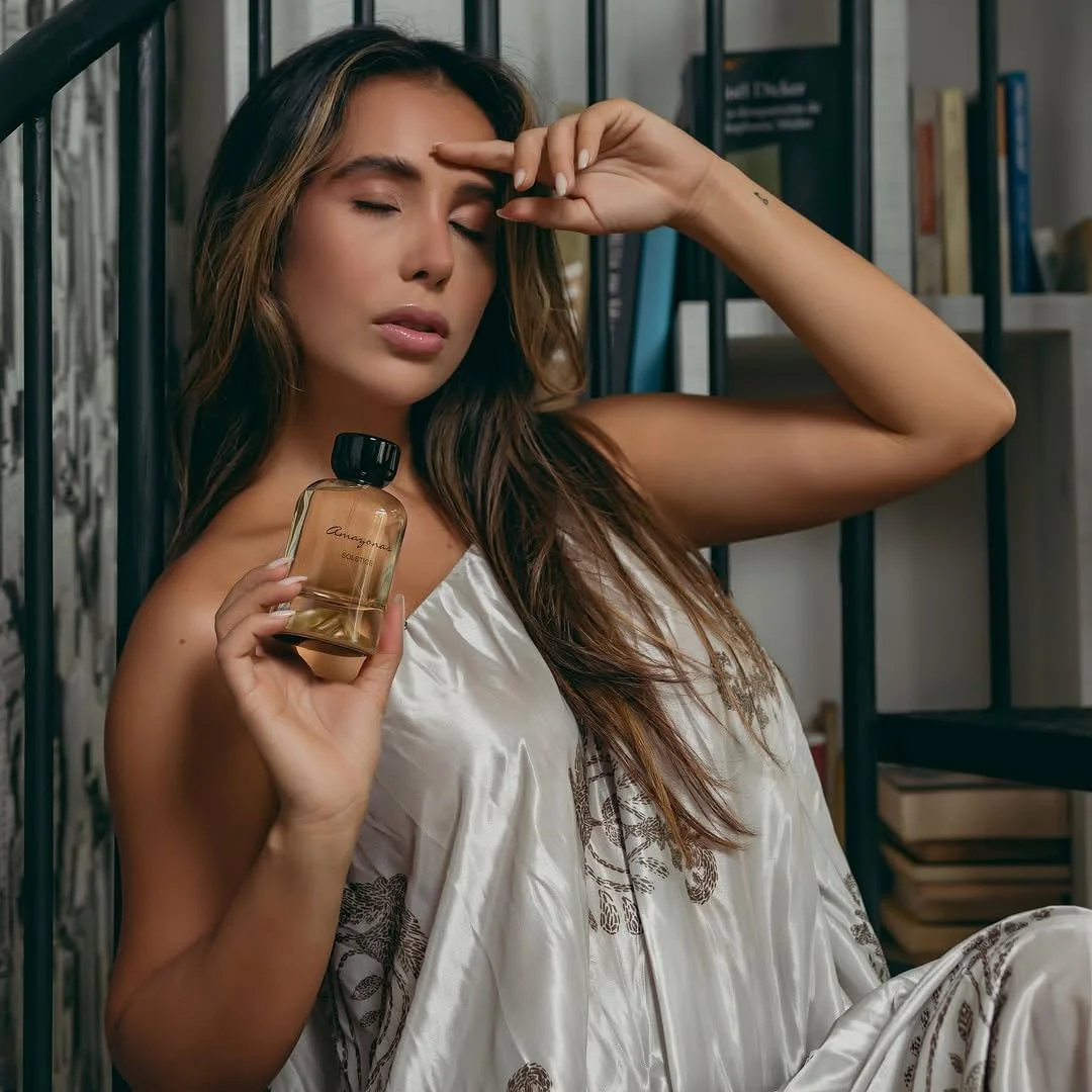 عطر زنانه آمازوناس سولستیس عربین - ادو پرفیوم جذاب، قوی و مقرون به صرفه، مجموعه عطرهای با کیفیت با رایحه ملایم، عطر زنانه برند Mood Lady EDP، ادکلن های معطر و گلی ایرانی