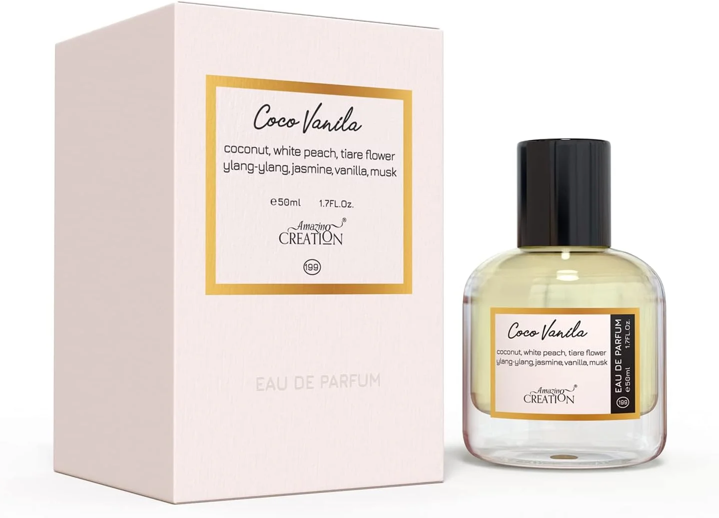 عطر زنانه آمِیزینگ کریشن کوکو وانیلا ادو پرفیوم 50 میل PFB0199