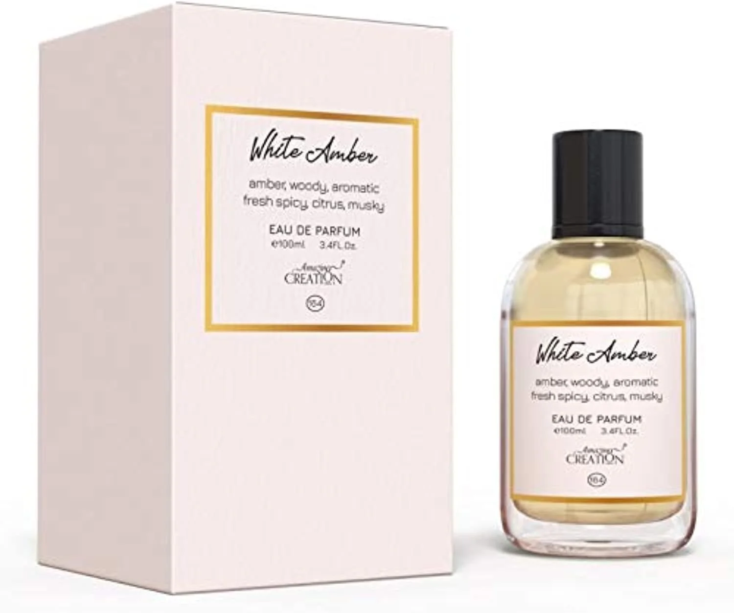 ادکلن آمبر سفید آفرینش شگفت انگیز - عطر унисекс - EDP 100 میلی لیتر