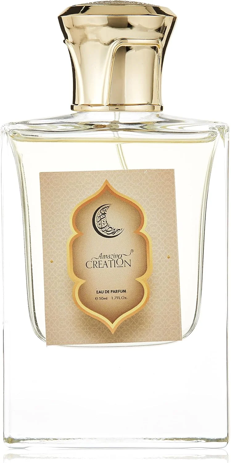 ادکلن ادو پرفیوم نسخه رمضان Amazing Creation، مناسب برای آقایان و بانوان، 50 میلی لیتر