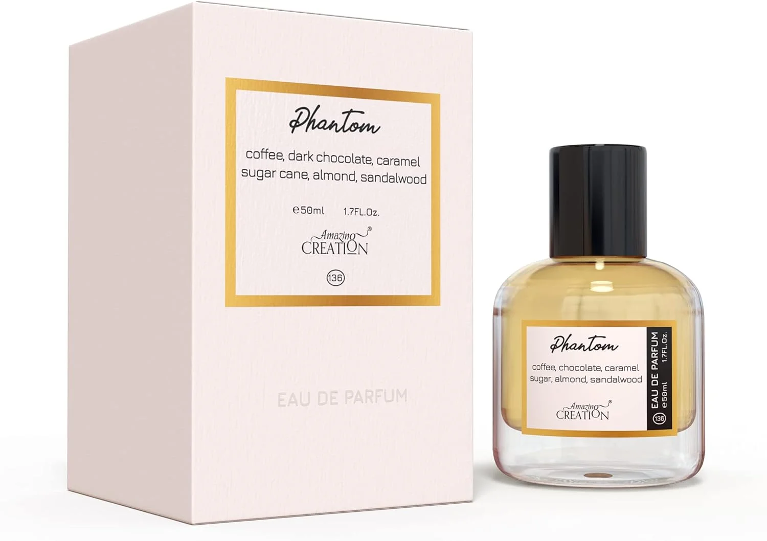 ادکلن فانتوم یونی‌سکس Amazing Creation EDP 50ml مدل PFB0136
