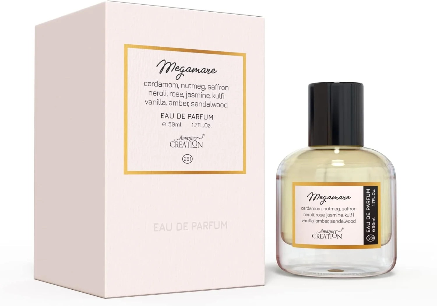ادکلن مگاماره Amazing Creation EDP 50ml унисекс