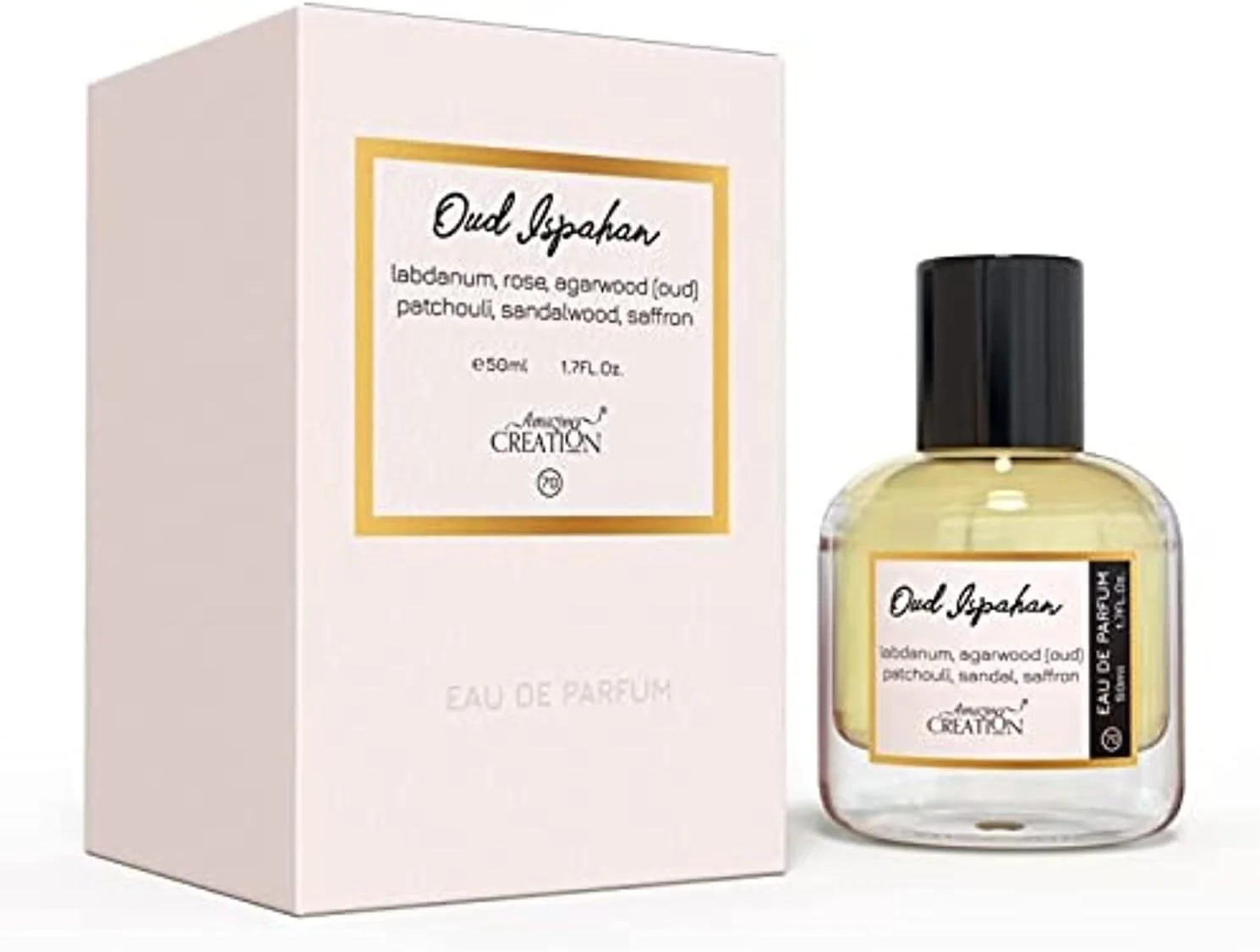 عطر عود اصفهان Amazing Creation برای زنانه و مردانه ادو پرفیوم، 50 میلی لیتر، Pfb0070