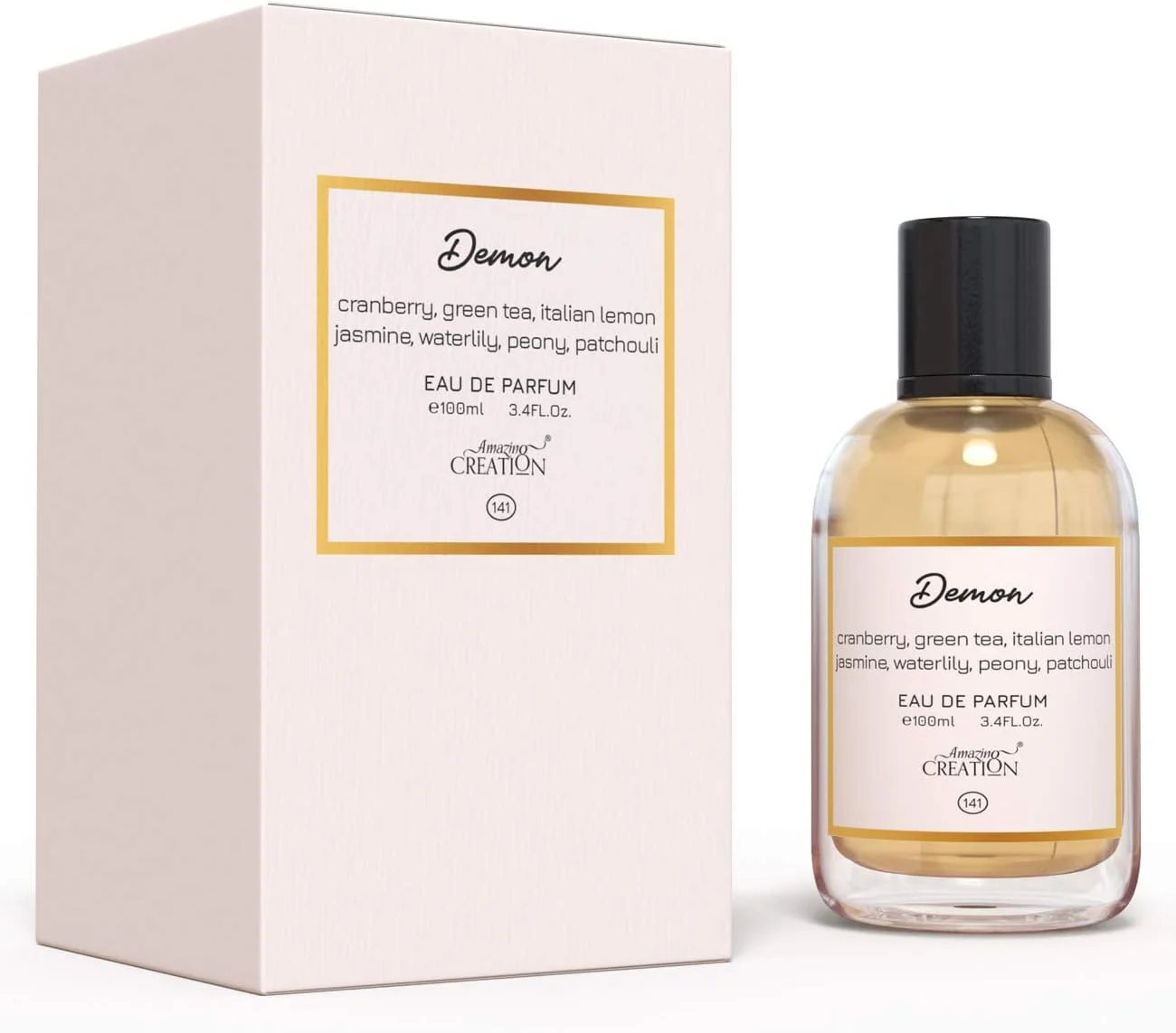 ادکلن زنانه ایمیزینگ کریشن مدل Demon Eau De Perfume حجم 100 میلی لیتر