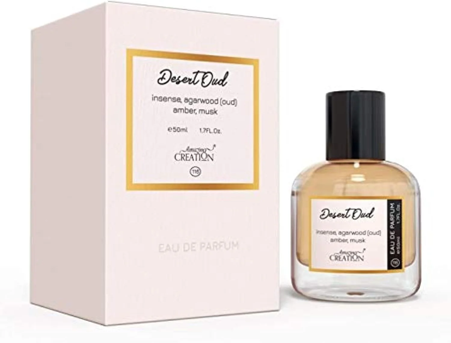 عطر ادو پرفیوم унисекс Desert Oud از Amazing Creation، حجم 50 میلی لیتر