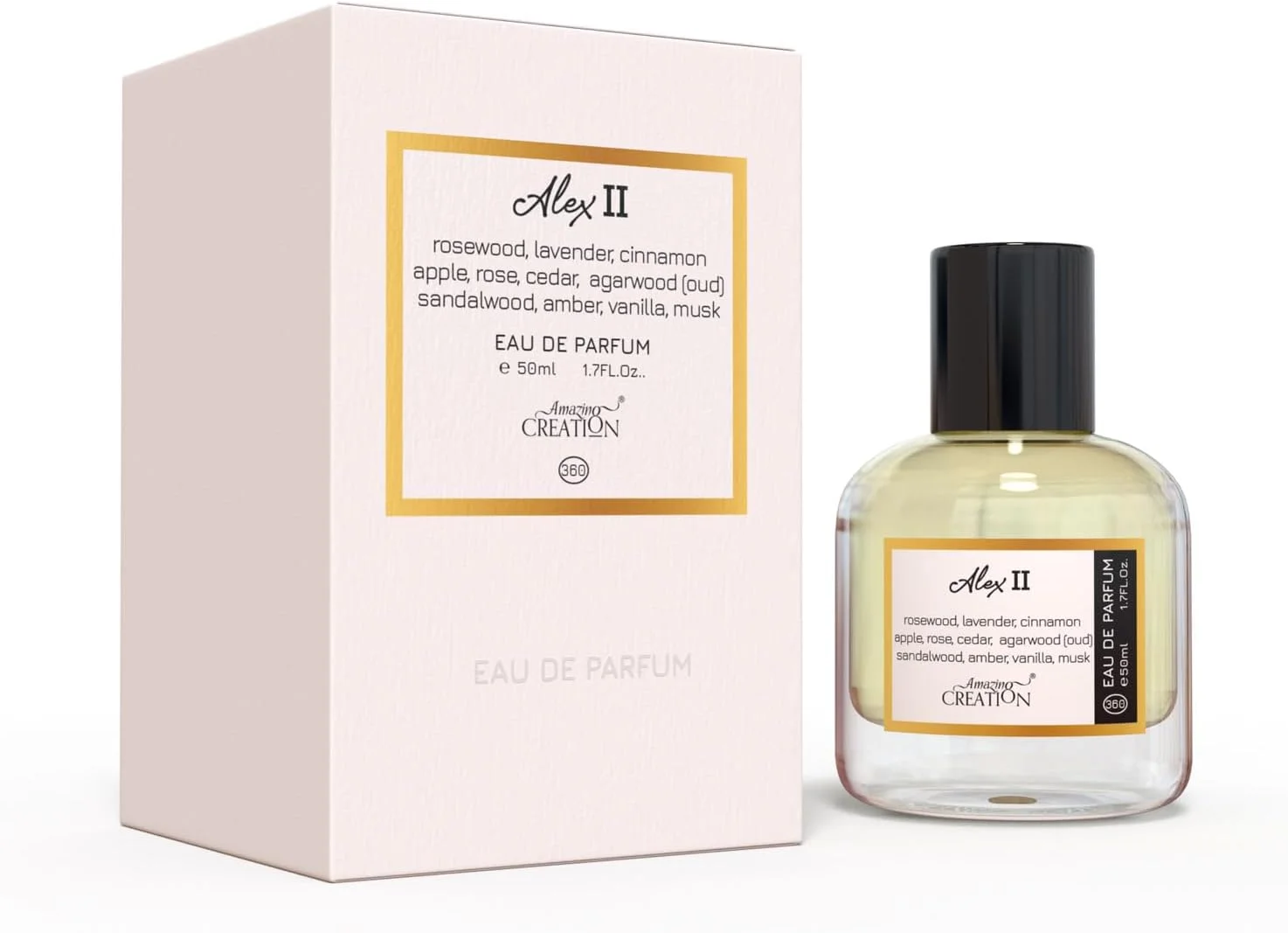 ادکلن الکس 2 Amazing Creation Alex II EDP حجم 50 میل