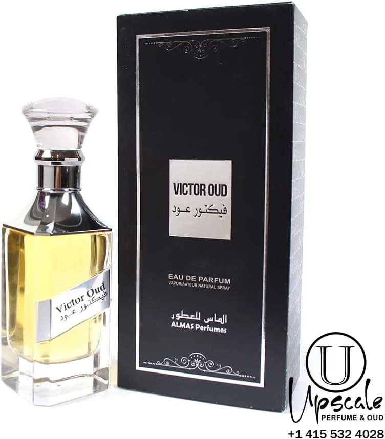 عطر الماس Victor Oud - Eau De Parfum 100ml، унисекс - 3.4 Fl Oz (100 ml) - رایحه ماندگار - رایحه لوکس عربستان برای مردان و زنان