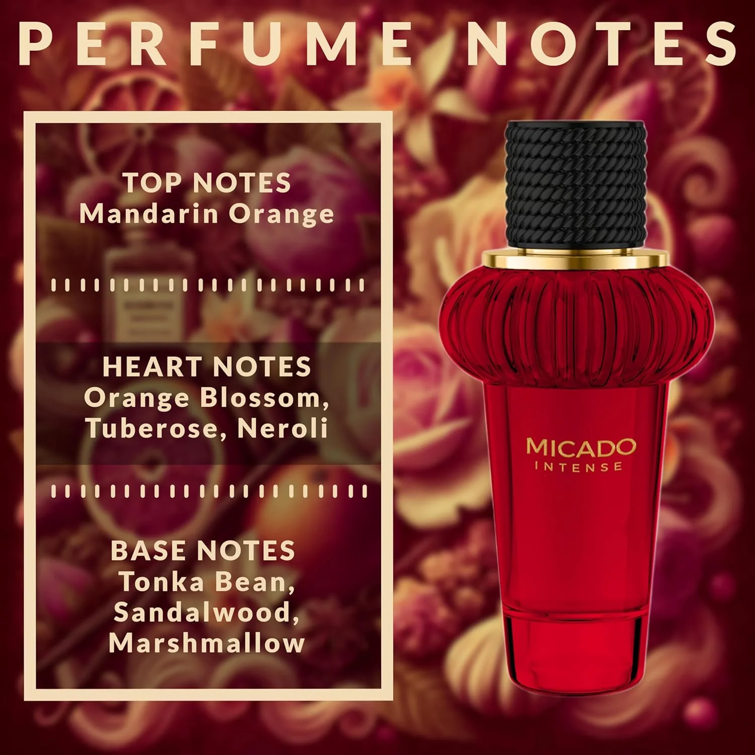 عطر ادکلن زنانه آماران میکادو اینتنس EDP حجم 100 میلی لیتر عطر ادکلن زنانه آماران میکادو اینتنس EDP حجم 100 میلی لیتر