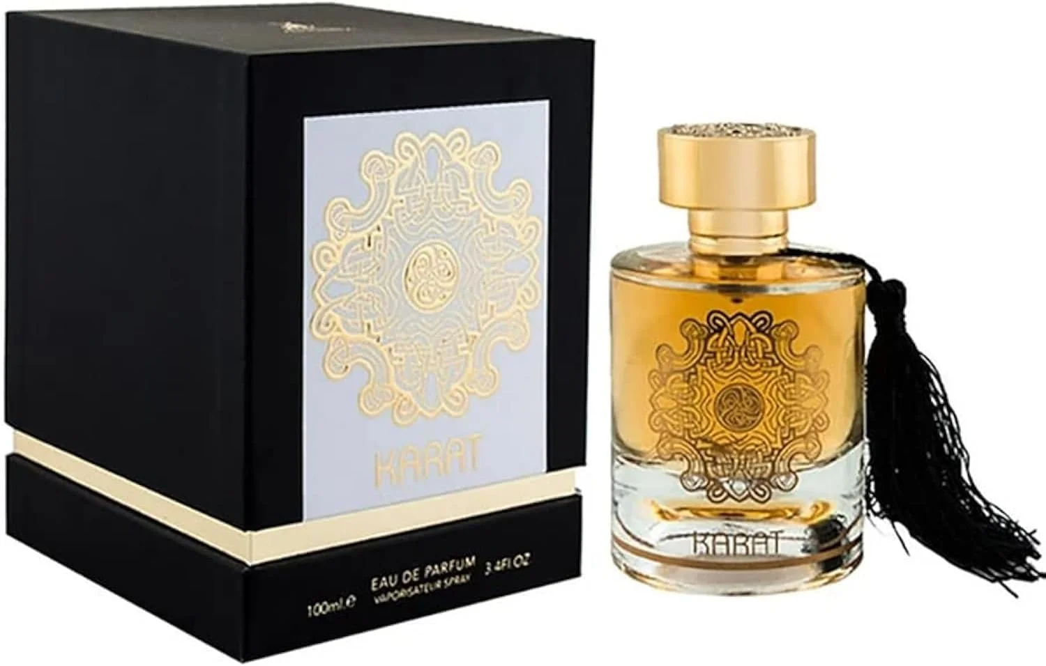 ادکلن ALHAMBRA KARAT EAU DE PARFUM 100ml | عطر لوکس و ماندگار | رایحه وارداتی ممتاز برای مردان و زنان | ست هدیه عطر | مناسب برای همه مناسبت ها (بسته 1 عددی)