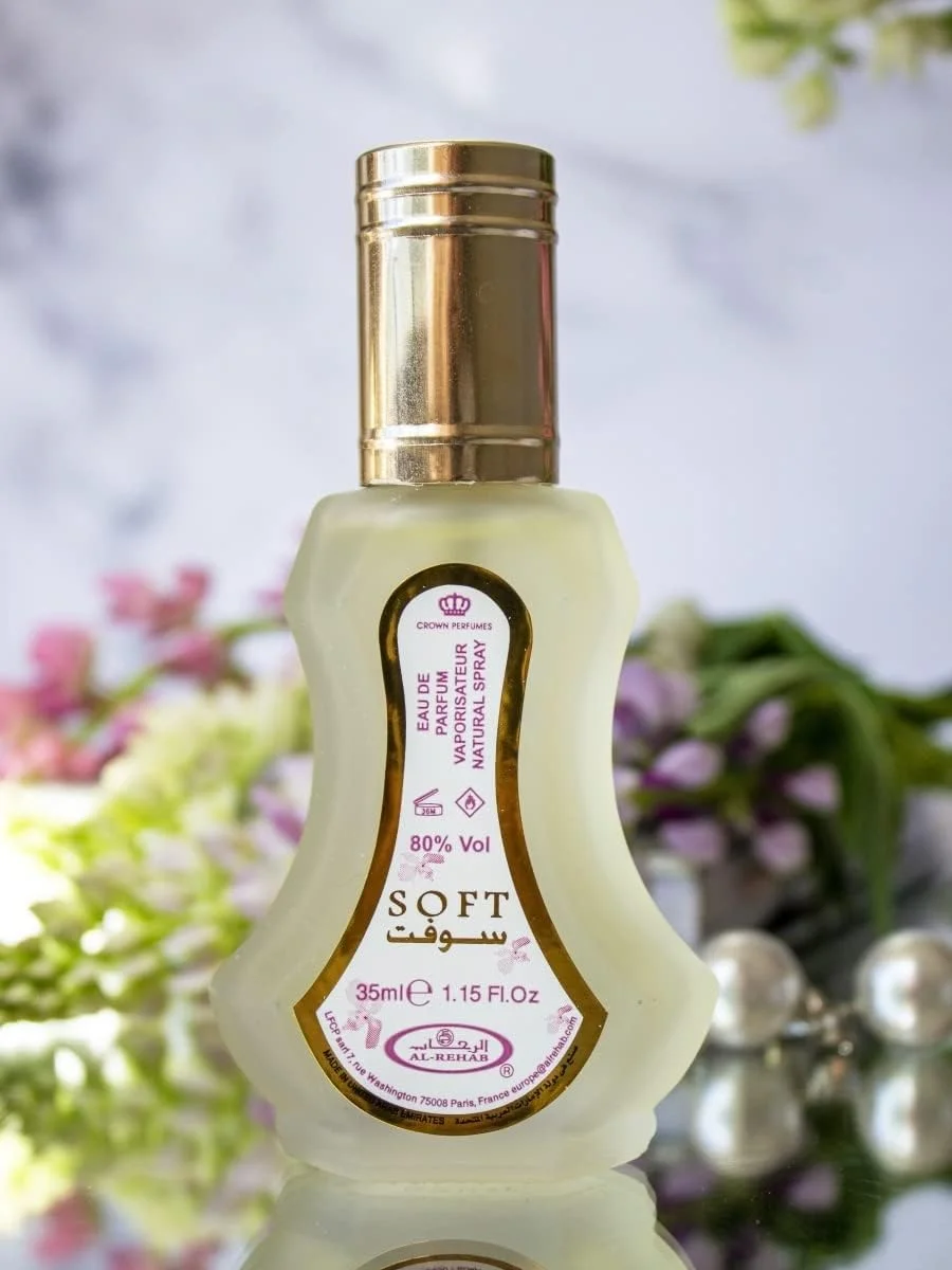 الرحاب سافت - ادو پرفیوم طبیعی اسپری - 35 میلی لیتر (1.15 fl. oz) - بسته 2 عددی