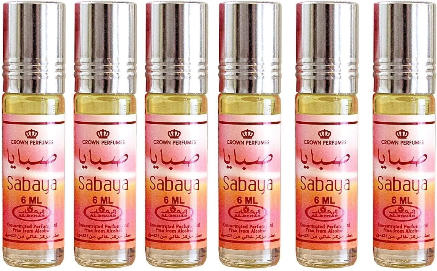 روغن عطر صبایا از الرحاب - 6 عدد 6 میلی لیتری روغن عطر صبایا از الرحاب - 6 عدد 6 میلی لیتری