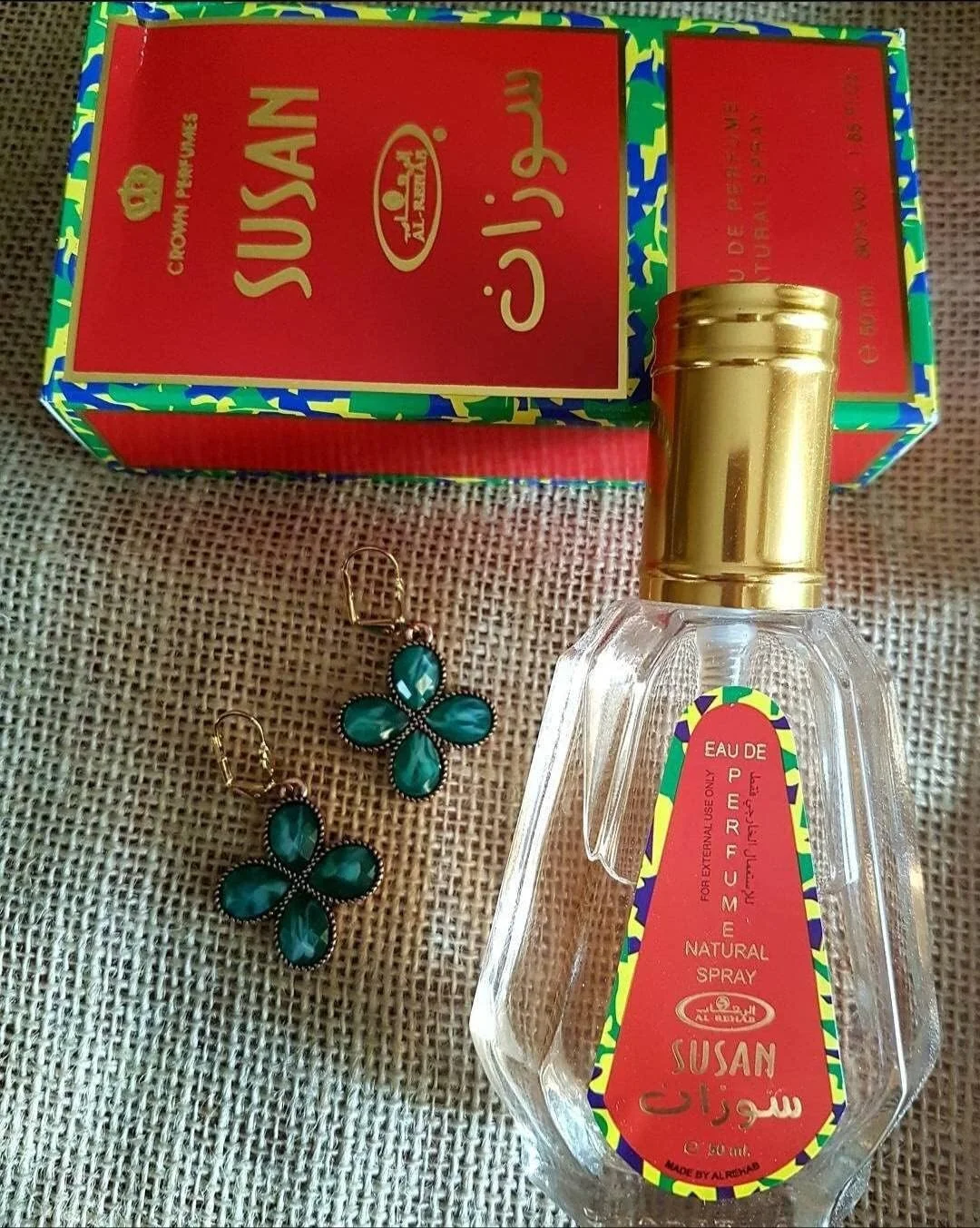 عطر اسپری طبیعی سوزان الرحاب - 50 میلی لیتر (1.65 fl. oz) عطر اسپری طبیعی سوزان الرحاب - 50 میلی لیتر (1.65 fl. oz)