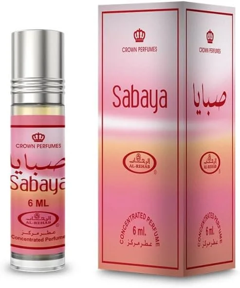 عطر روغنی صبایا از الرحاب - 6 میلی لیتر (0.2 اونس) - بسته 3 عددی