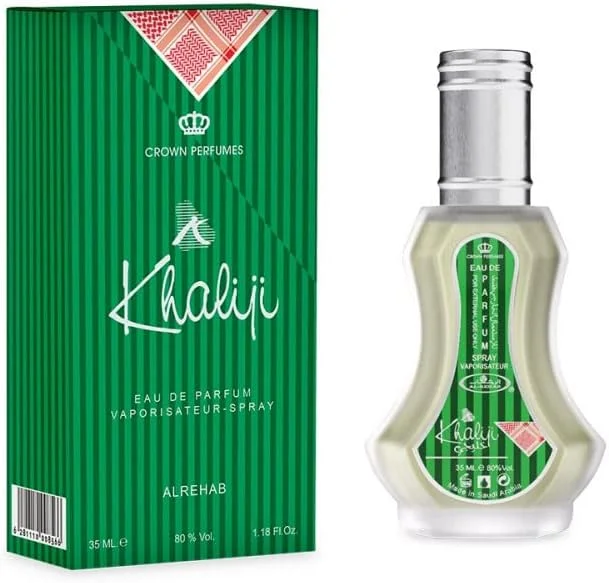 العربیه رحاب خلیجی - ادو پرفیوم طبیعی اسپری - 35 میلی لیتر (1.15 fl. oz) - بسته 2 عددی