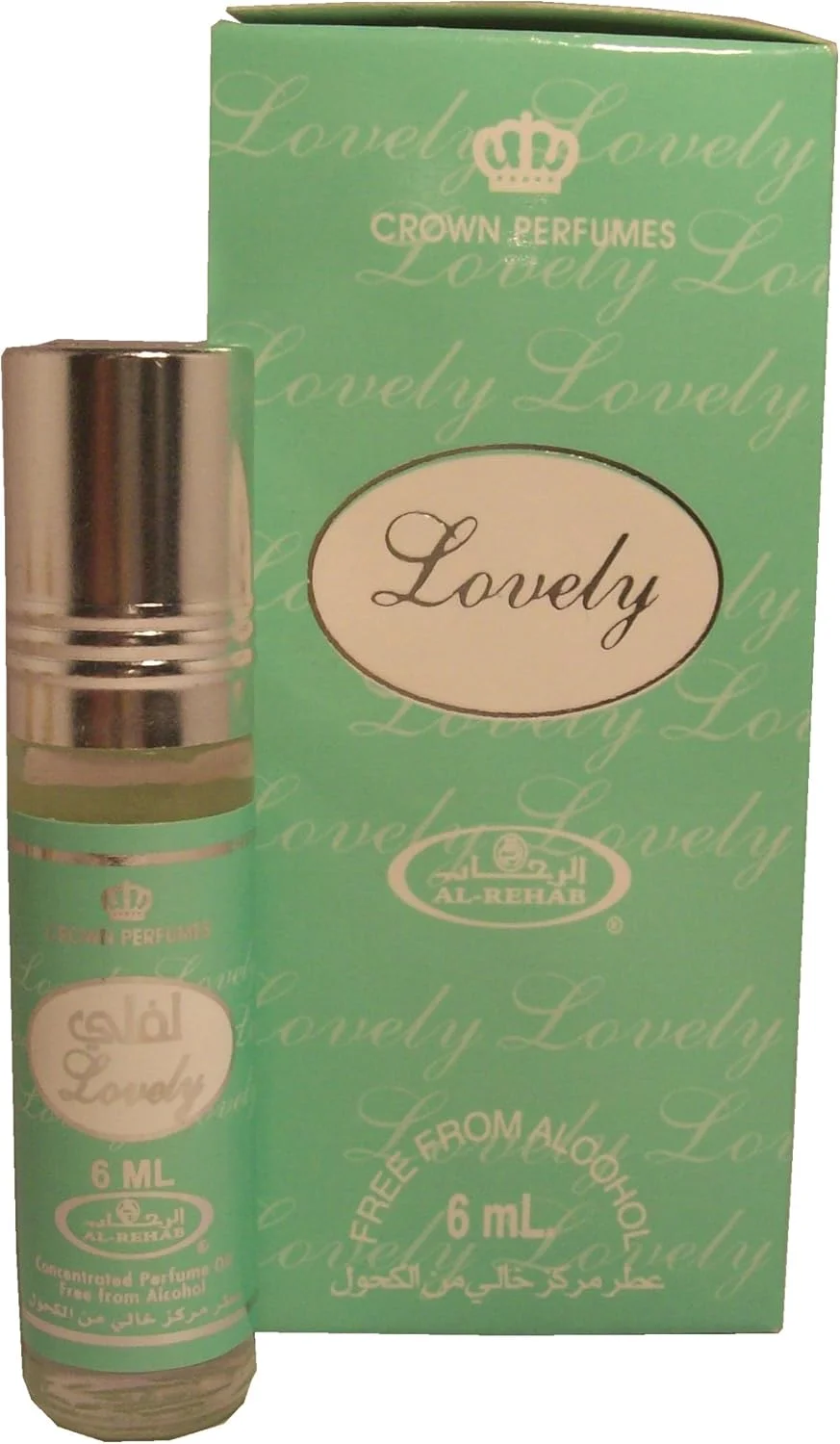 عطر روغنی لاولی از الرحاب - 6 میلی لیتر (0.2 اونس) توسط (Crown Perfumes)