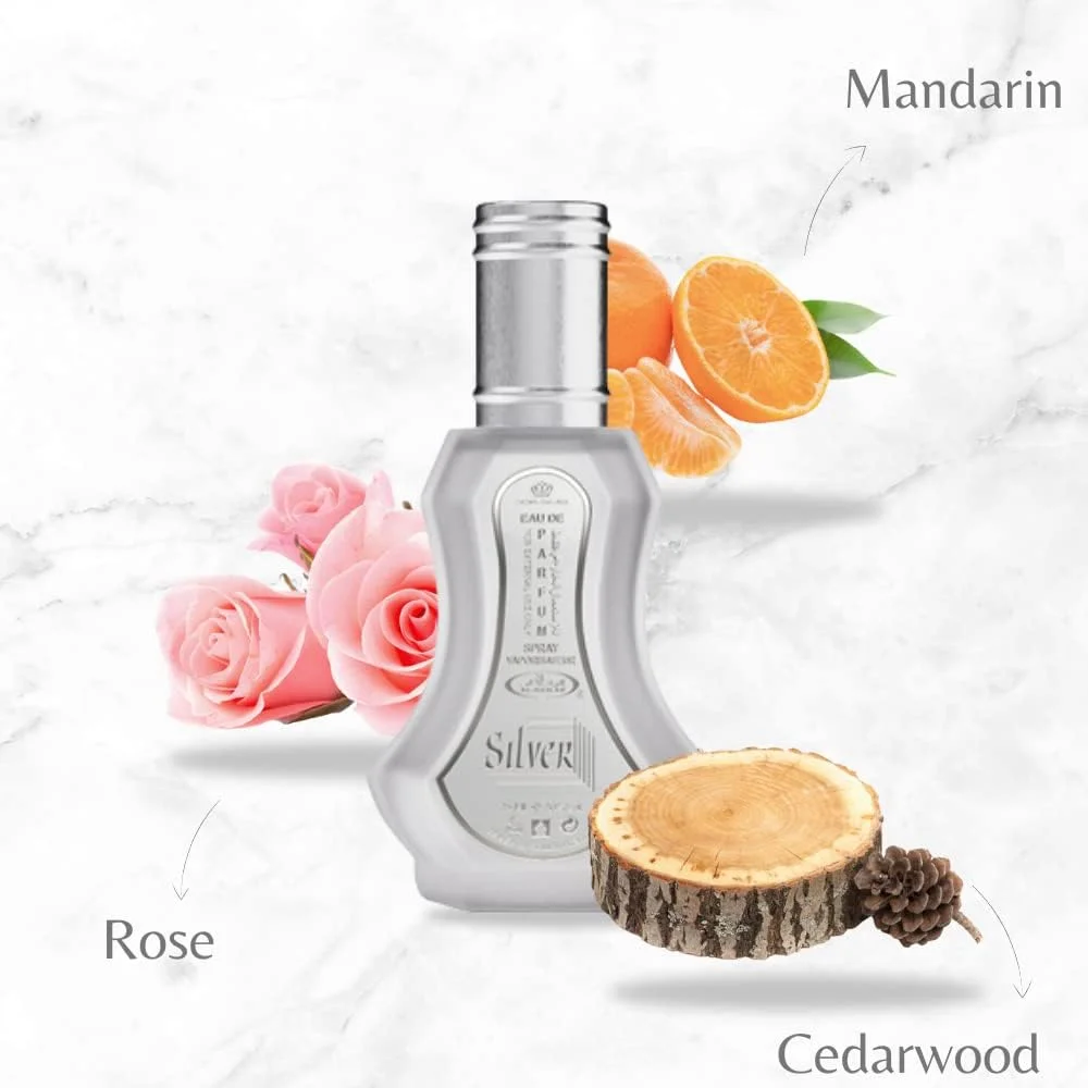 عطر سیلور الرحاب - اسپری ادو پرفیوم طبیعی الرحاب - 35 میلی لیتر عطر سیلور الرحاب - اسپری ادو پرفیوم طبیعی الرحاب - 35 میلی لیتر