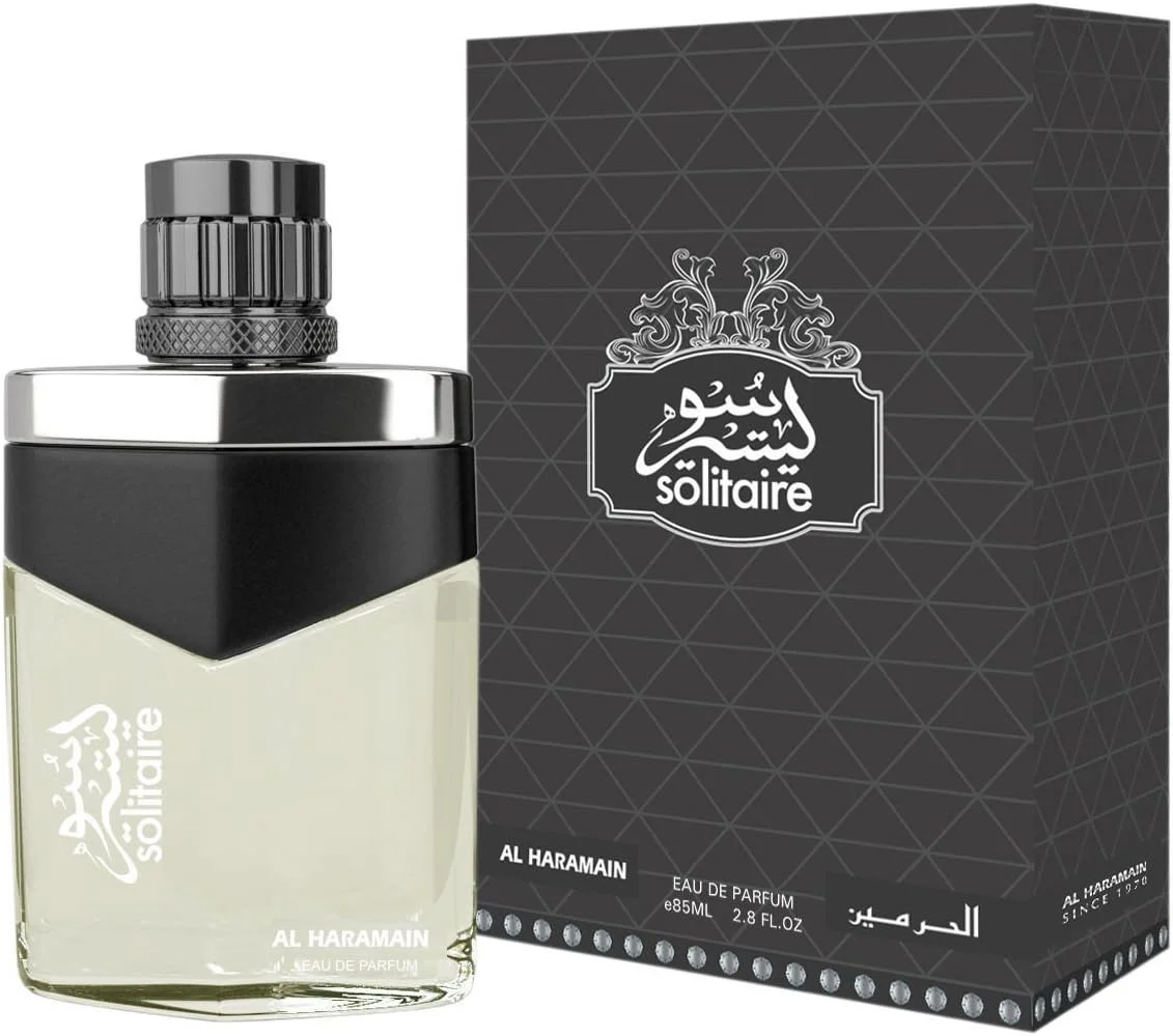 عطر ادکلن مردانه زنانه الحرمین مدل Solitaire EDP Spray حجم 1 عدد عطر ادکلن مردانه زنانه الحرمین مدل Solitaire EDP Spray حجم 1 عدد