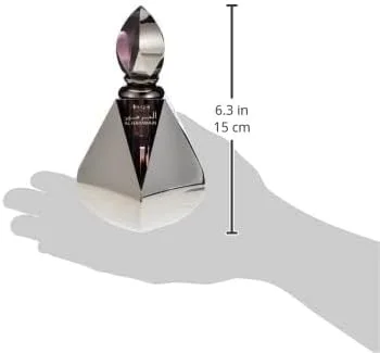 عطر روغنی کنستانتره الحرمین حیاتی 12 میلی لیتر | عطر عطار یونیسکس | نت های مشک، عنبر، شیرین و چوبی | عطر روغنی عربی بدون الکل با ماندگاری طولانی برای مردان و زنان