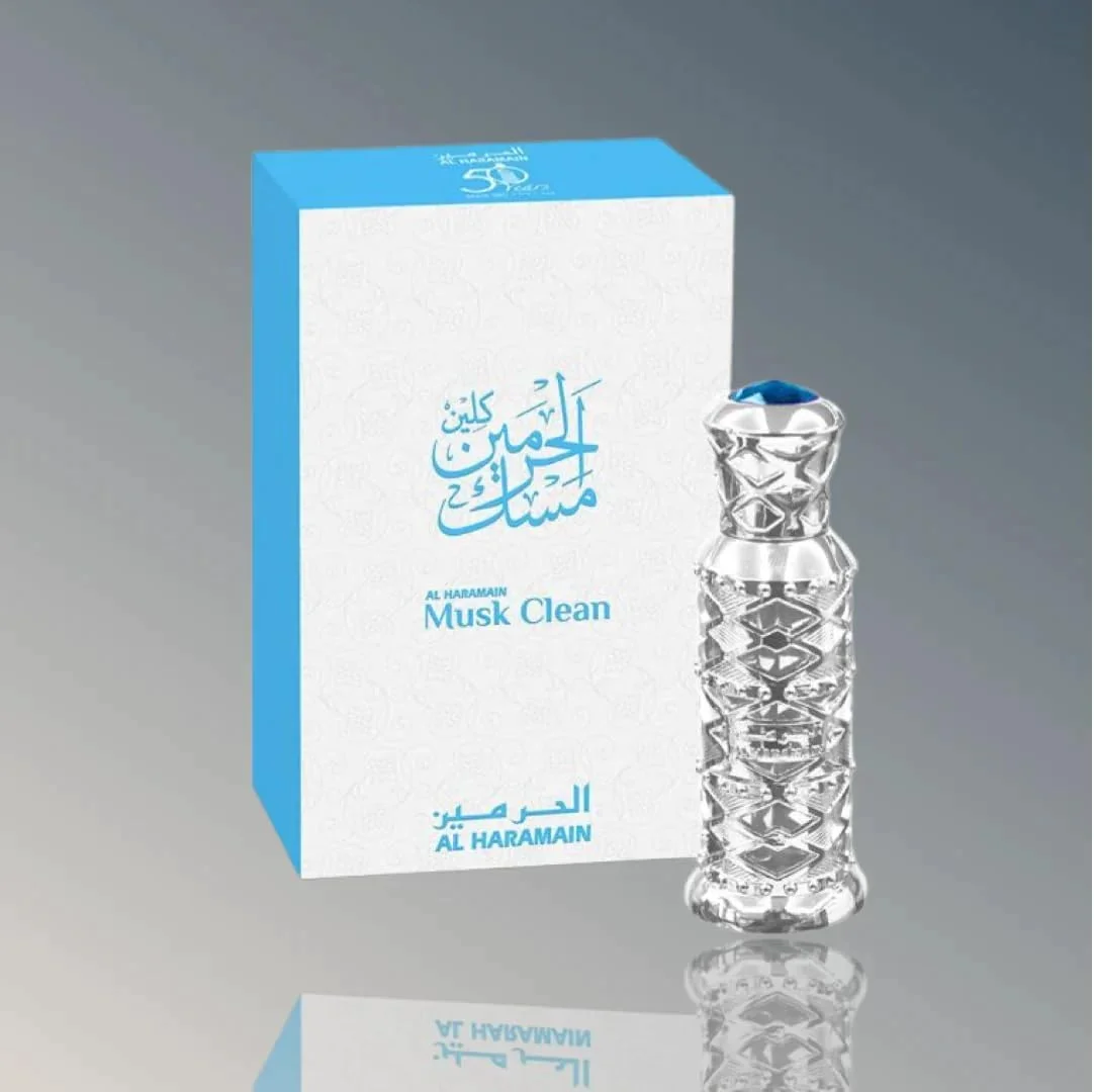 عطر روغنی 12 میلی لیتری المسک کلین الحرمین | عطر غلیظ گلی چوبی مشک унисекс با اسطوخودوس، عنبر، چوب صندل و وانیل | روغن عطر عربی غیر الکلی با ماندگاری طولانی عطر روغنی 12 میلی لیتری المسک کلین الحرمین | عطر غلیظ گلی چوبی مشک унисекс با اسطوخودوس، عنبر، چوب صندل و وانیل | روغن عطر عربی غیر الکلی با ماندگاری طولانی
