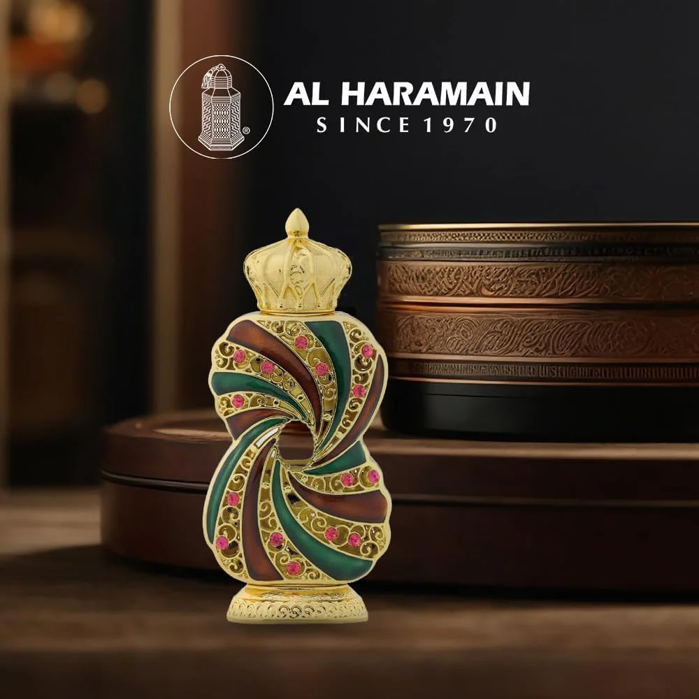 روغن عطر طناسک الحرمین | روغن عطر کهربا و وانیل | بدون الکل | عطر لوکس ماندگار | رایحه غلیظ | جذابیت унисекс | برای استفاده روزانه یا مناسبت های خاص | 12 میلی لیتر روغن عطر طناسک الحرمین | روغن عطر کهربا و وانیل | بدون الکل | عطر لوکس ماندگار | رایحه غلیظ | جذابیت унисекс | برای استفاده روزانه یا مناسبت های خاص | 12 میلی لیتر