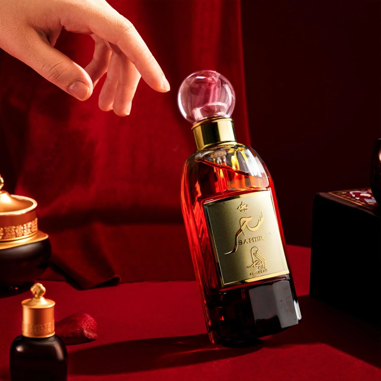 عطر آل ابصار ساهر 100 میلی لیتر - EDP - رایحه ای فریبنده با الهام از سپیده دم، رایحه شرقی ماندگار عطر آل ابصار ساهر 100 میلی لیتر - EDP - رایحه ای فریبنده با الهام از سپیده دم، رایحه شرقی ماندگار