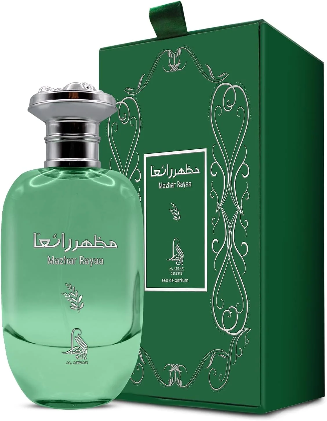 عطر زنانه آل ابصار مظهر رایا 100 میل - رایحه گلی با گل صد تومانی، اوسمانتوس و چوب صندل - عطری لطیف و درخشان