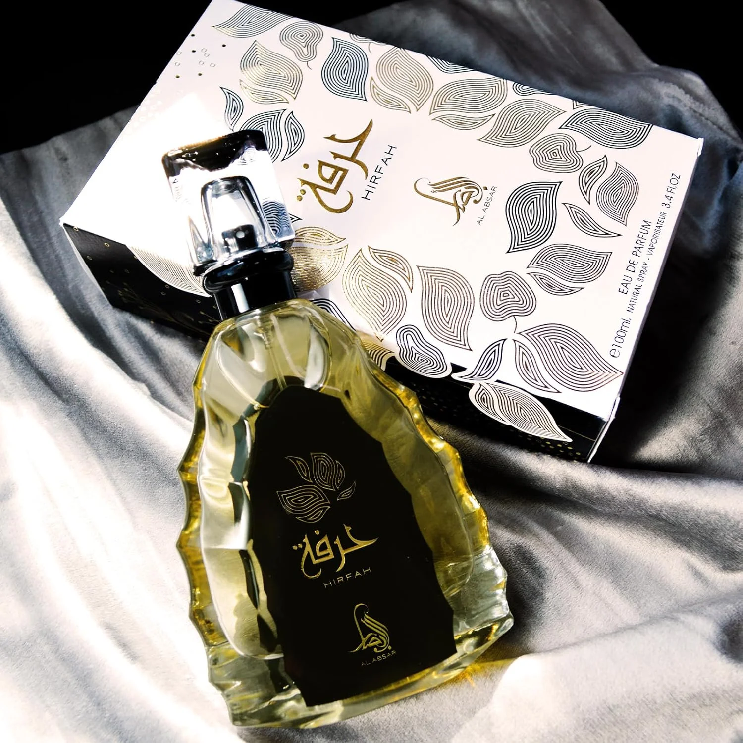 عطر زنانه الحبسار حرفه 100 میلی لیتر - ادو پرفیوم - رایحه لوکس با نارنگی، یاس، وانیل، مشک و عنبر - ماندگاری طولانی عطر زنانه الحبسار حرفه 100 میلی لیتر - ادو پرفیوم - رایحه لوکس با نارنگی، یاس، وانیل، مشک و عنبر - ماندگاری طولانی