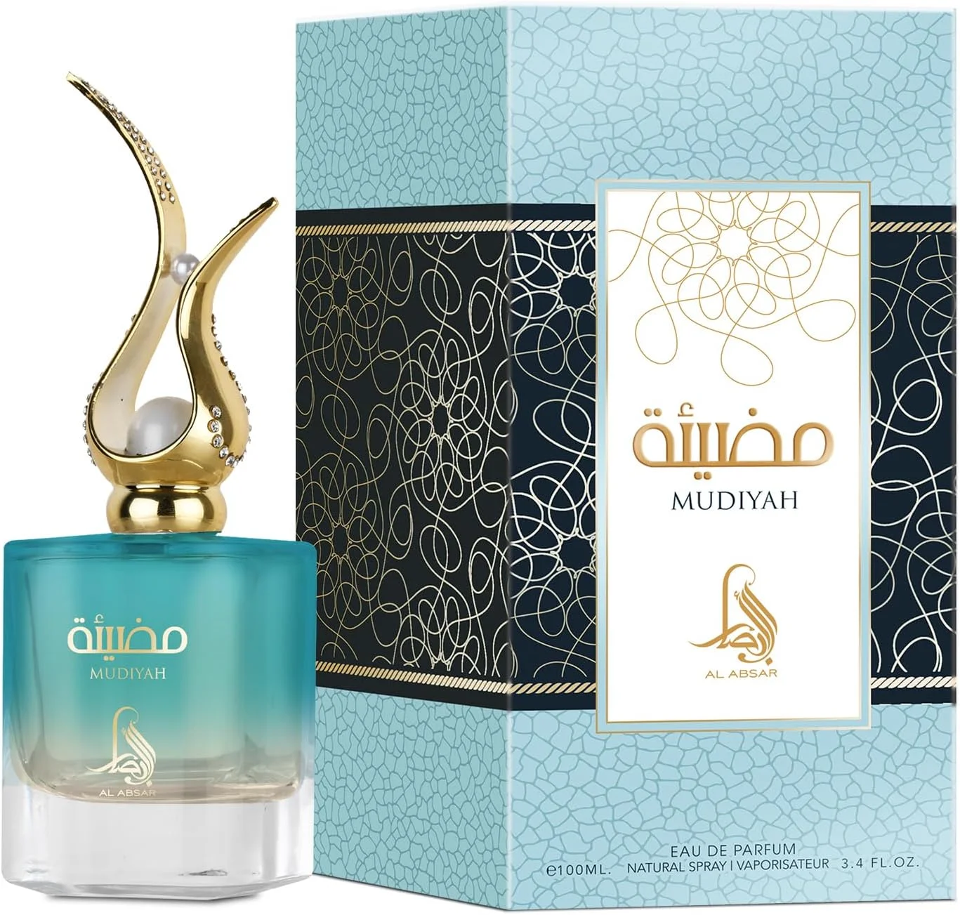 ادکلن آل ابصار مودیا 100 میل - EDP - رایحه شرقی فریبنده و جذاب برای مردان و زنان