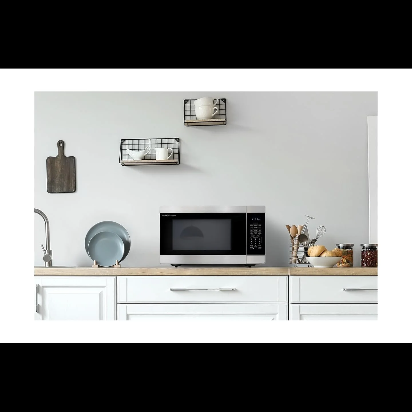 مایکروویو رومیزی SHARP SMC2266KS با صفحه گردان کاروسل 16.5 اینچی قابل جابجایی، 2.2 فوت مکعب، 1200 وات، استیل ضد زنگ مایکروویو رومیزی SHARP SMC2266KS با صفحه گردان کاروسل 16.5 اینچی قابل جابجایی، 2.2 فوت مکعب، 1200 وات، استیل ضد زنگ