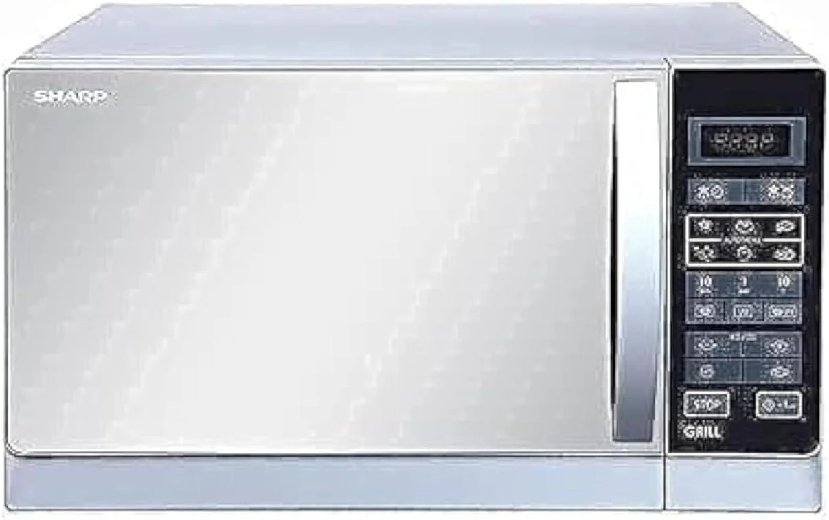 مایکروویو شارپ با گریل R-75MR - ظرفیت 25 لیتر