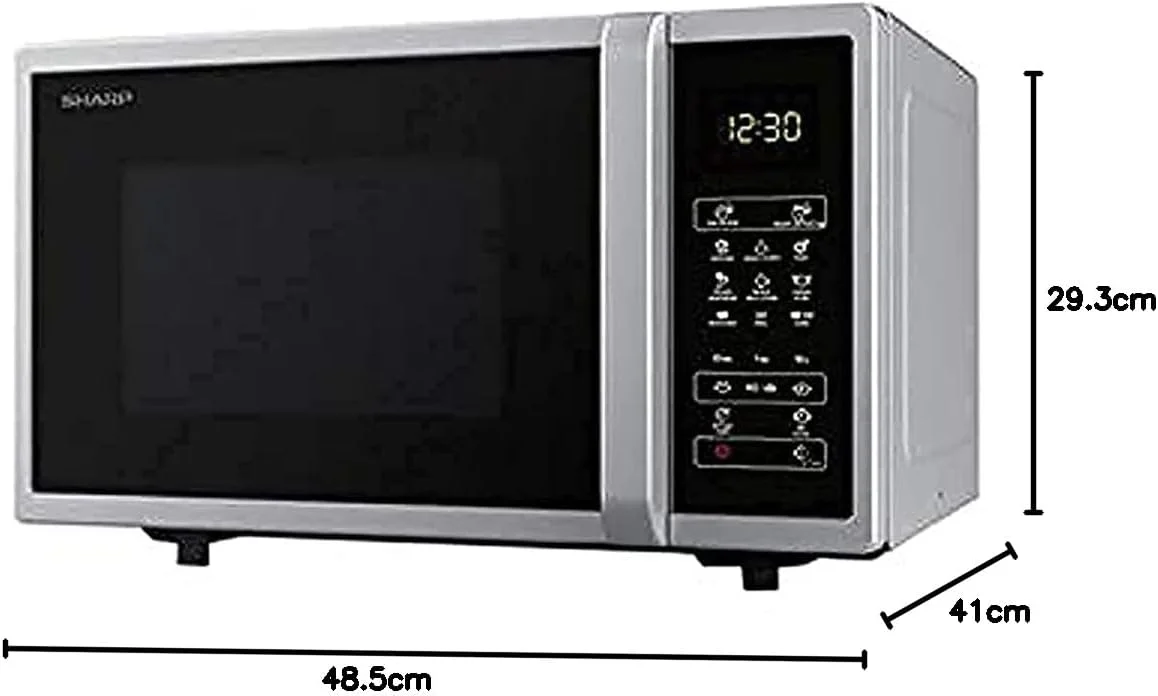 مایکروویو تک کاره دیجیتال 25 لیتری شارپ مدل R-25Ct-S نقره ای با 5 سطح قدرت "حداقل 1 سال گارانتی تولید کننده" مایکروویو تک کاره دیجیتال 25 لیتری شارپ مدل R-25Ct-S نقره ای با 5 سطح قدرت "حداقل 1 سال گارانتی تولید کننده"