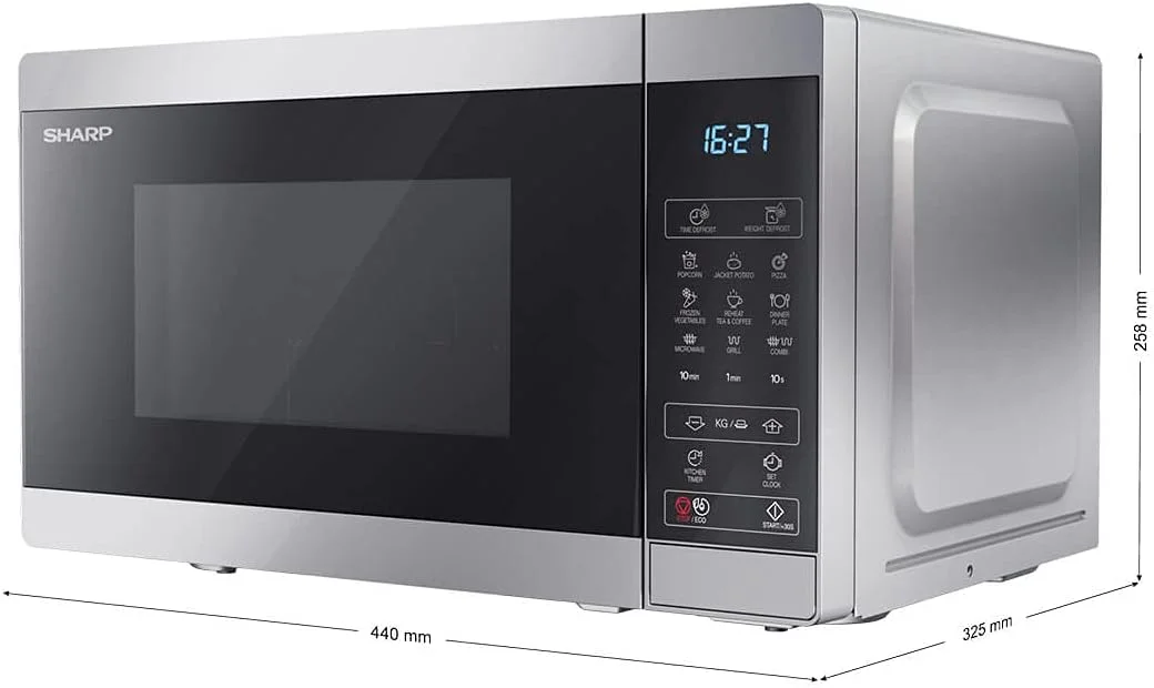 مایکروویو شارپ مدل YC-MG02E-S مایکروویو شارپ مدل YC-MG02E-S
