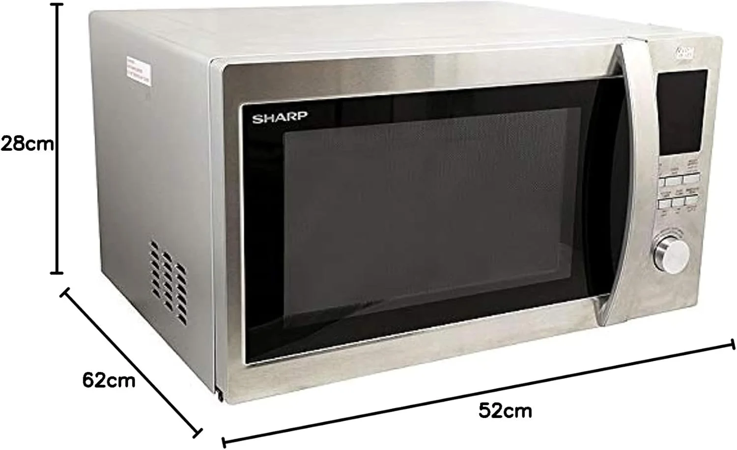 مایکروویو تکی 43 لیتری شارپ، استیل - مدل R-45BT-ST "حداقل 1 سال گارانتی سازنده" مایکروویو تکی 43 لیتری شارپ، استیل - مدل R-45BT-ST "حداقل 1 سال گارانتی سازنده"