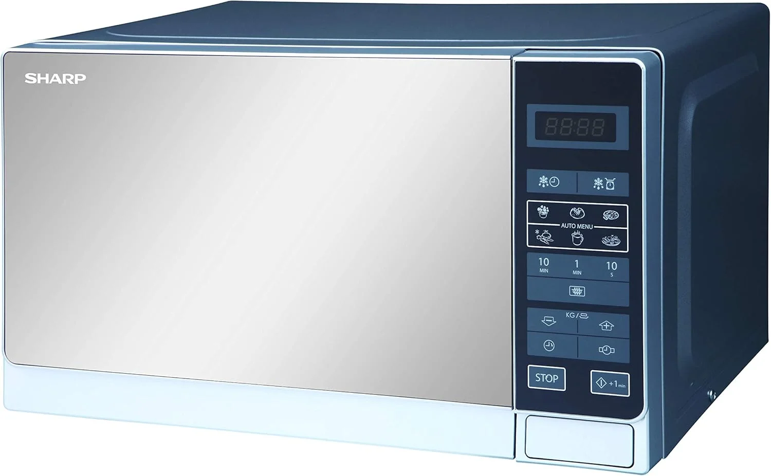 مایکروویو تک نفره دیجیتال 20 لیتری شارپ مدل R-20Mt-S نقره ای با 6 منوی پخت خودکار "حداقل 1 سال گارانتی سازنده" مایکروویو تک نفره دیجیتال 20 لیتری شارپ مدل R-20Mt-S نقره ای با 6 منوی پخت خودکار "حداقل 1 سال گارانتی سازنده"