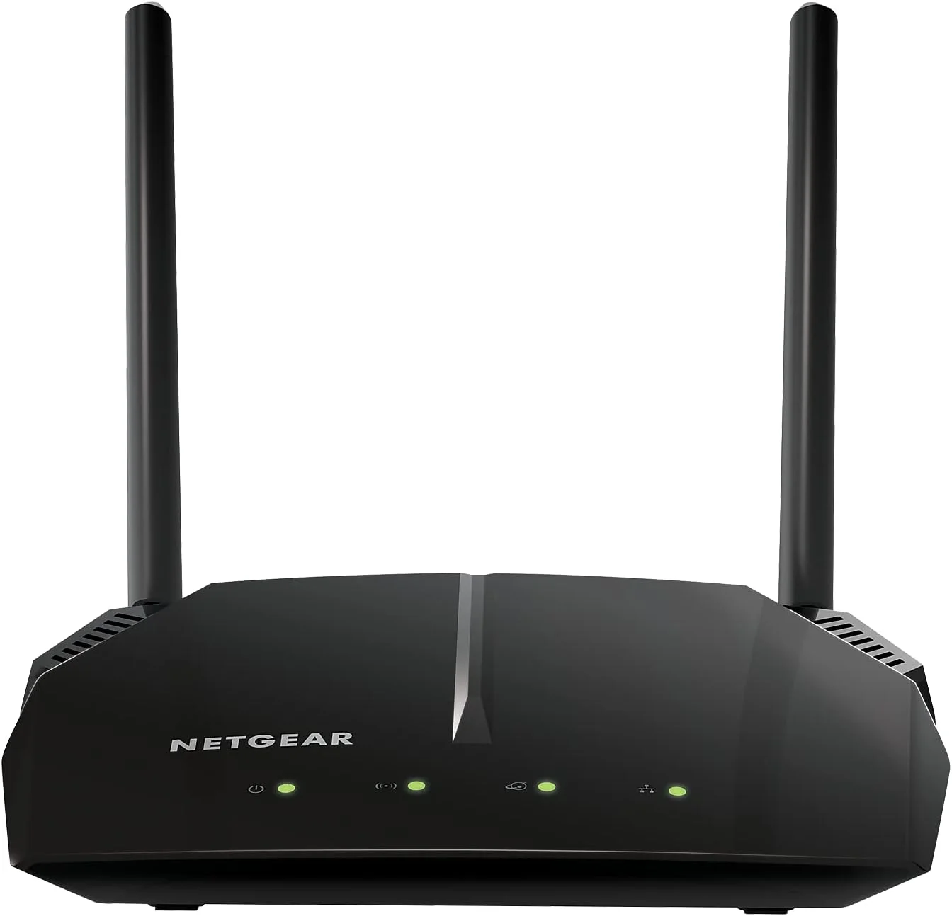 روتر وای فای NETGEAR (R6080) - سرعت بی سیم دو بانده AC1000 (تا 1000 مگابیت در ثانیه) | پوشش تا 93 متر مربع و 15 دستگاه | 4 پورت اترنت سریع 10/100 | 5 گیگاهرتز روتر وای فای NETGEAR (R6080) - سرعت بی سیم دو بانده AC1000 (تا 1000 مگابیت در ثانیه) | پوشش تا 93 متر مربع و 15 دستگاه | 4 پورت اترنت سریع 10/100 | 5 گیگاهرتز