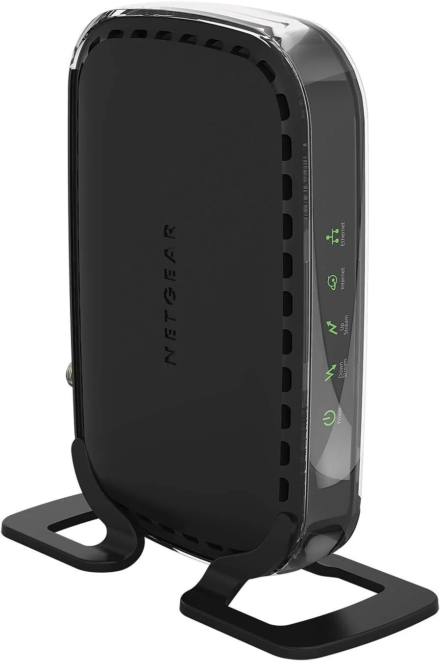 مودم کابلی NETGEAR CM400 سازگار با ارائه دهندگان کابل Xfinity از Comcast، Spectrum، Cox | برای طرح های کابلی تا 100 مگابیت در ثانیه | DOCSIS3.0، مشکی (CM400-100NAS) مودم کابلی NETGEAR CM400 سازگار با ارائه دهندگان کابل Xfinity از Comcast، Spectrum، Cox | برای طرح های کابلی تا 100 مگابیت در ثانیه | DOCSIS3.0، مشکی (CM400-100NAS)